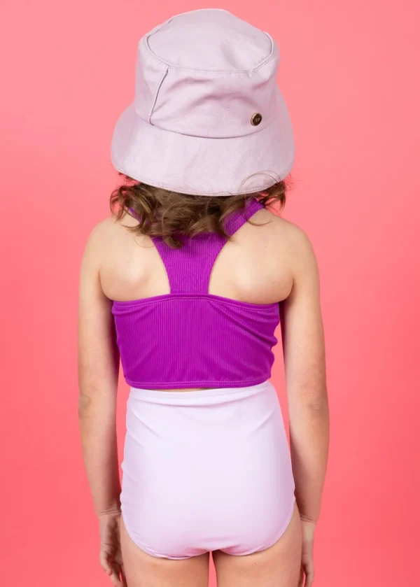 Bright Lilac | Mini High-Waisted Bottoms