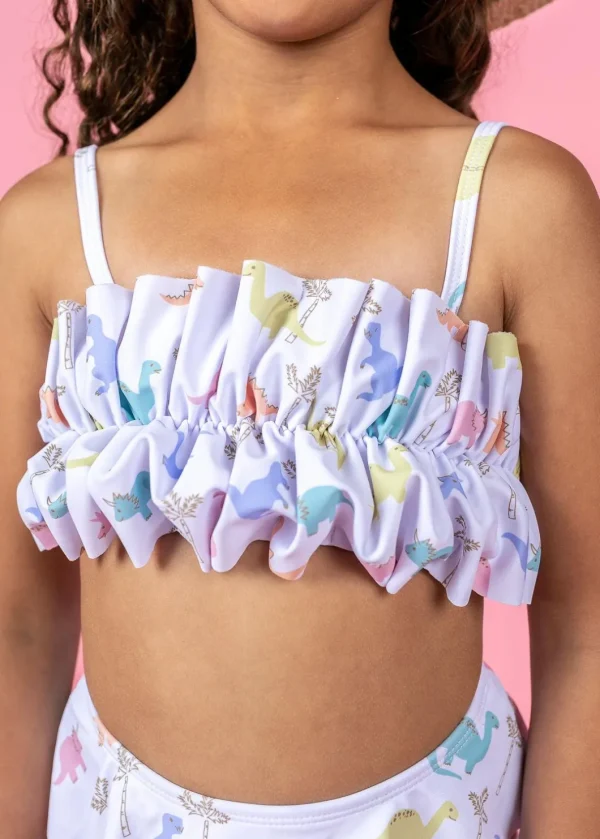 Dinos | Mini Oversized Ruffle Top