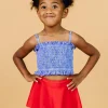Elegant Floral | Mini Bandeau Top