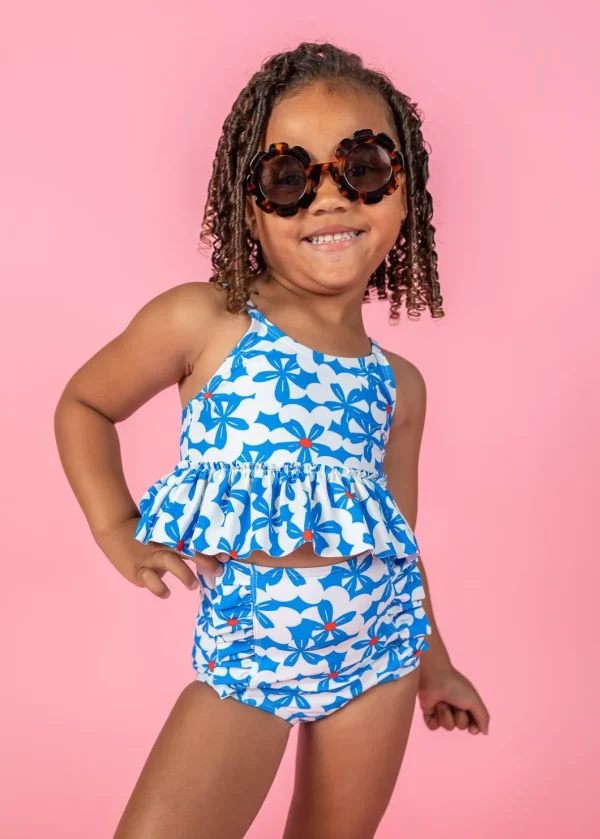 Flowerworks | Mini Peplum Top