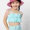 Fresh Mint | Mini Oversized Ruffle Top