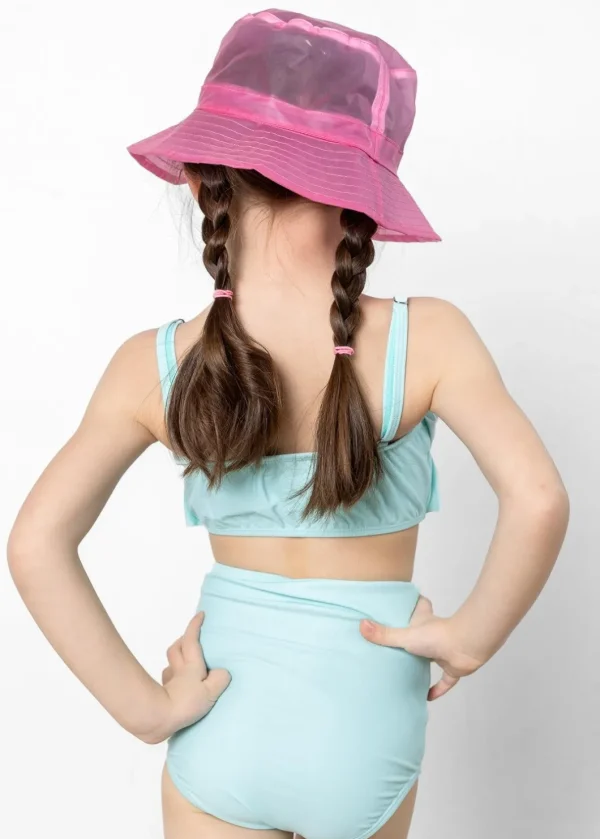 Fresh Mint | Mini Oversized Ruffle Top