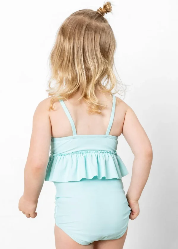 Fresh Mint | Mini Peplum Top