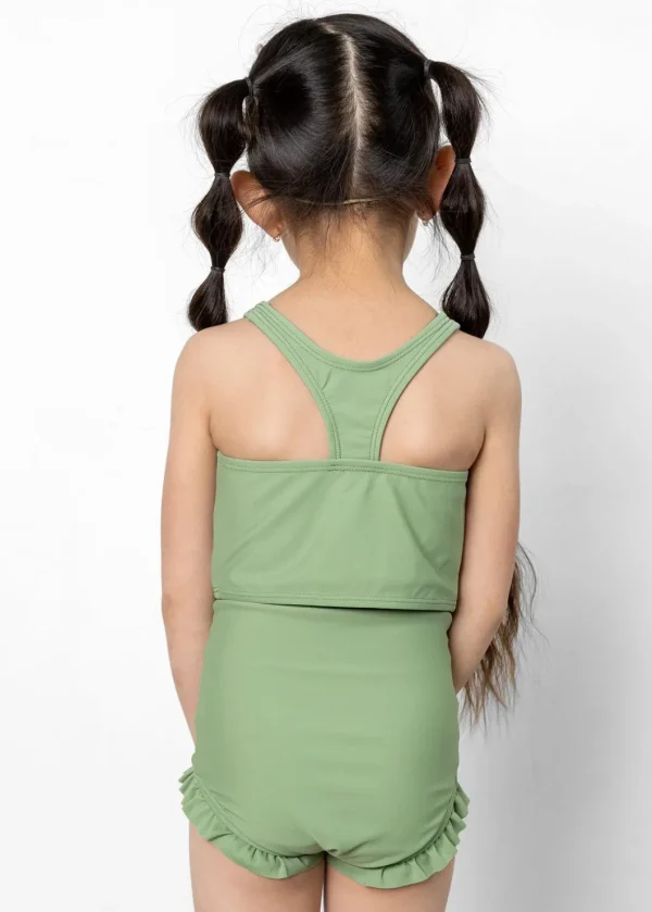 Meadow Green | Mini All Ruffled Up Bottoms