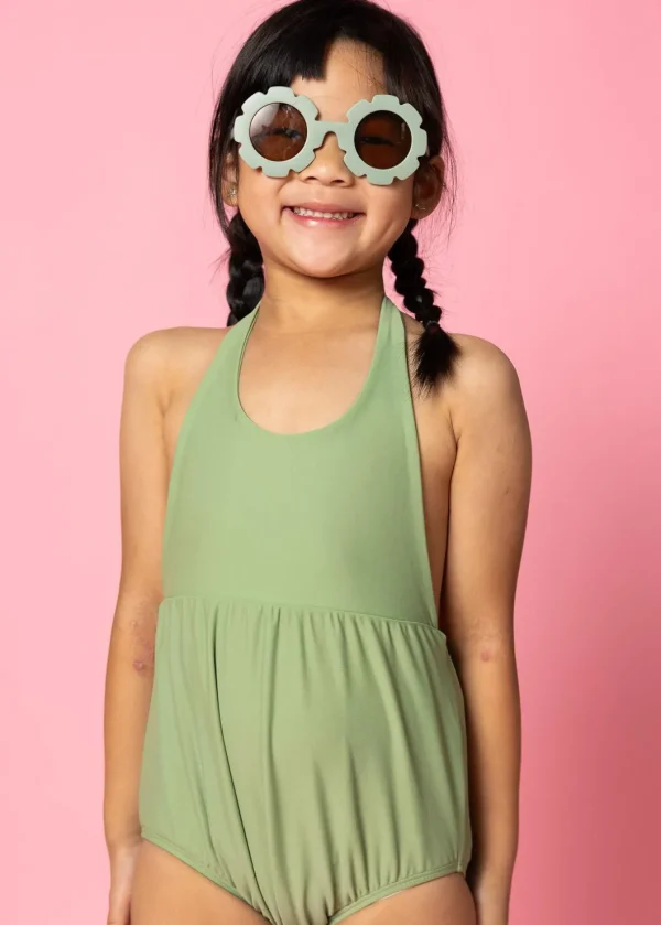 Meadow Green | Mini Romper One-Piece