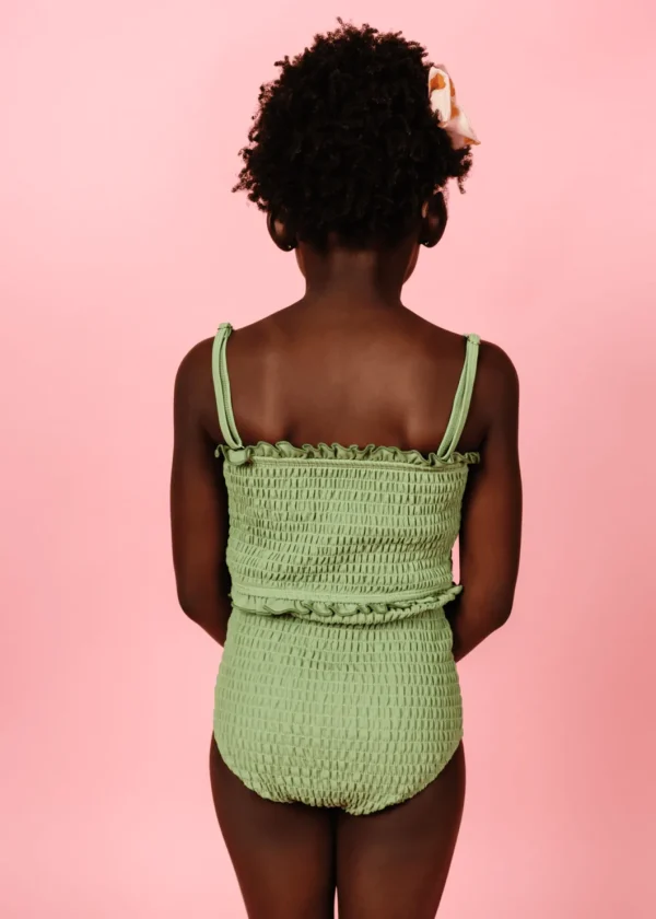 Meadow Green | Mini Smocked Bottoms