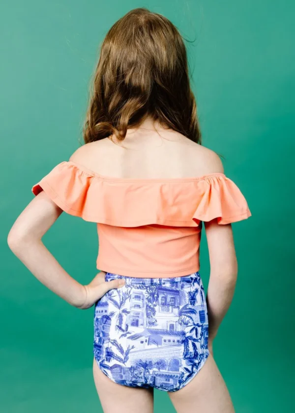 Melon | Mini Ruffled Around Top