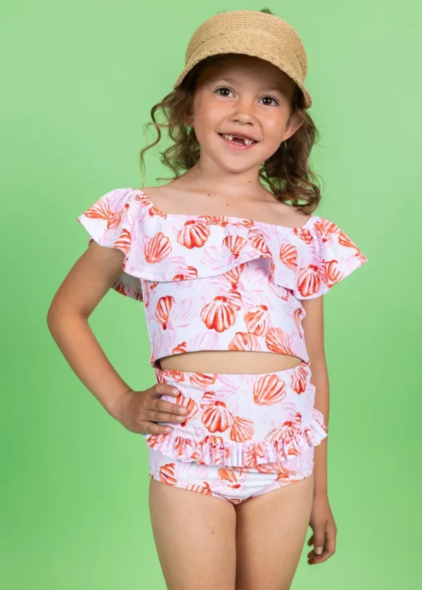 Painted Clams | Mini Ruffled Around Top