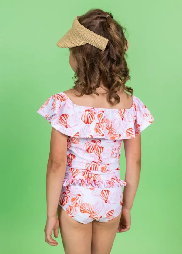 Painted Clams | Mini Ruffled Around Top