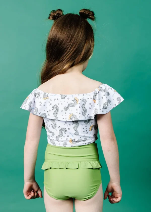 Sea-Haw | Mini Ruffled Around Top