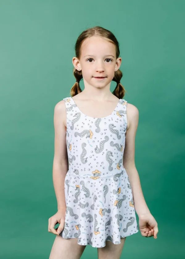 Sea-Haw | Mini Skirted One-Piece