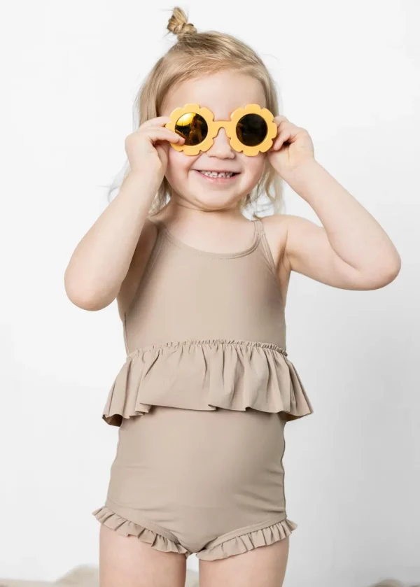 Taupe | Mini All Ruffled Up Bottoms