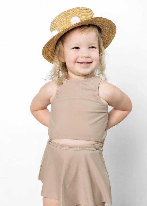 Taupe | Mini Detached Short Skirt