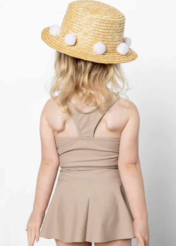 Taupe | Mini Detached Short Skirt