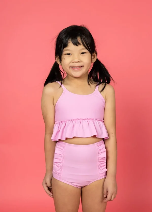 Ultimate Pink | Mini Peplum Top