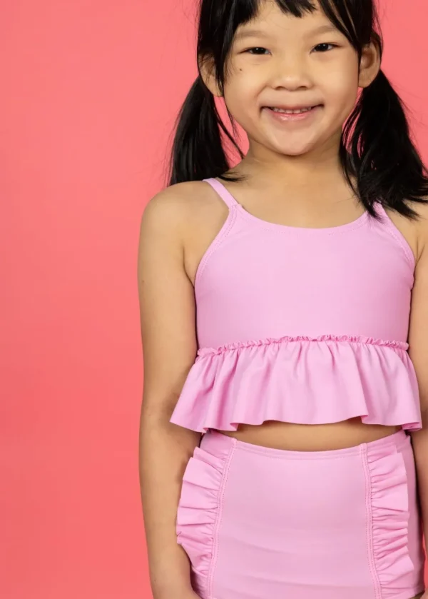 Ultimate Pink | Mini Peplum Top